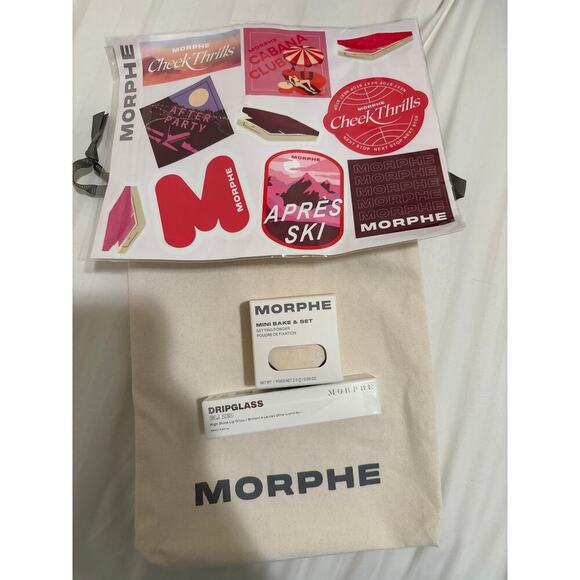 Morphe Dripglass glazed high shine gloss & Mini Bake & Set - Picture 3 of 4